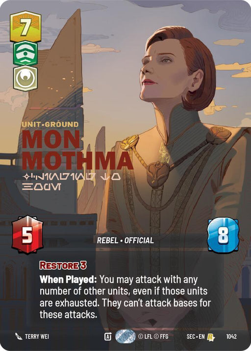 Mon Mothma - Clinging to Hope (Prestige) (1042) (1042) [Secrets of Power] - for just $0.95! 