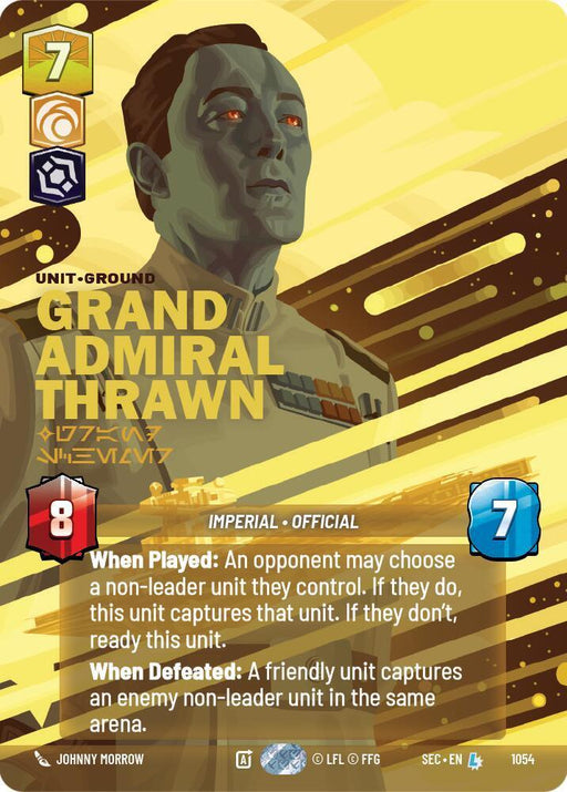 Grand Admiral Thrawn - Grand Schemer (Prestige) (1054) (1054) [Secrets of Power] - for just $3.35! 