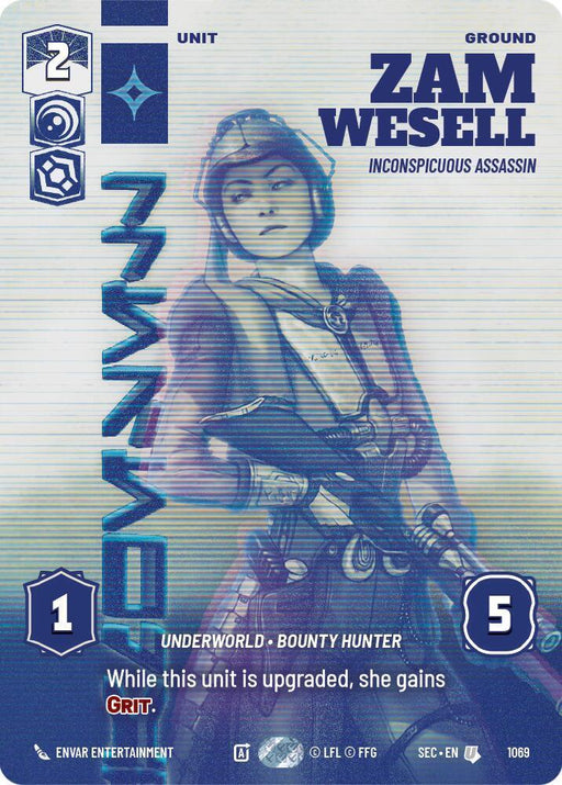 Zam Wesell - Inconspicuous Assassin (Prestige) (1069) (1069) [Secrets of Power] - for just $0.35! 