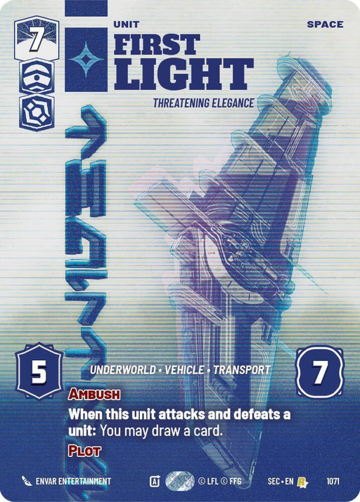 First Light - Threatening Elegance (Prestige) (1071) (1071) [Secrets of Power] - for just $0.40! 