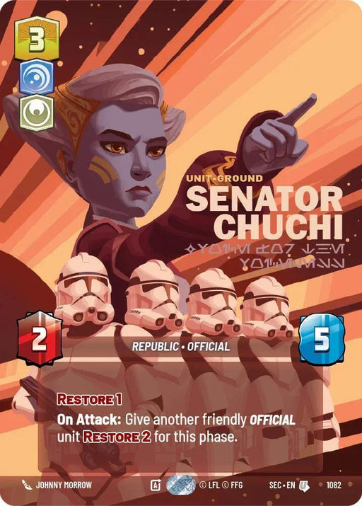 Senator Chuchi - Voice for the Voiceless (Prestige Foil) (1082) (1082) [Secrets of Power] - for just $1.30! 