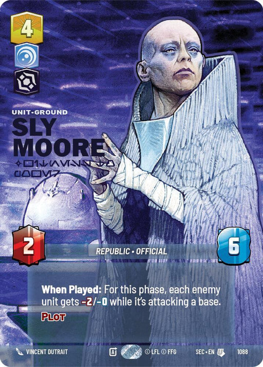 Sly Moore - Witness to Power (Prestige Foil) (1088) (1088) [Secrets of Power] - for just $1.45! 