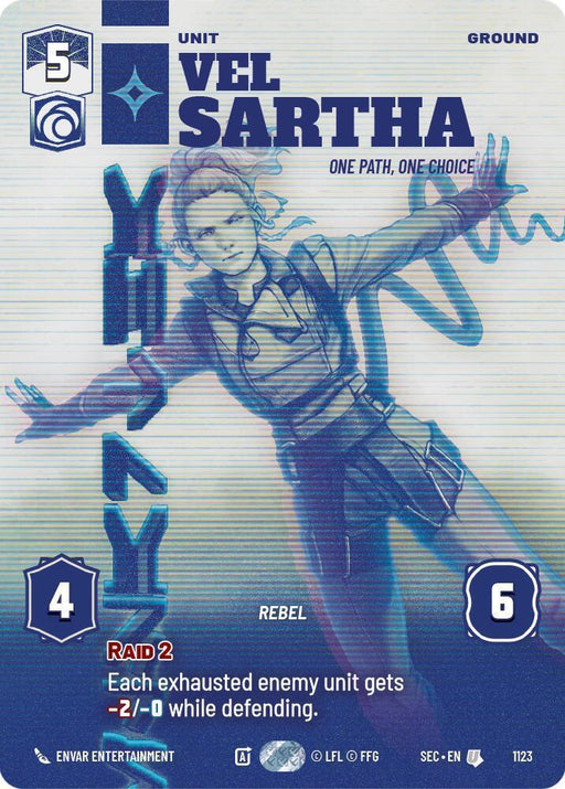 Vel Sartha - One Path, One Choice (Prestige Foil) (1123) (1123) [Secrets of Power] - for just $0.65! 
