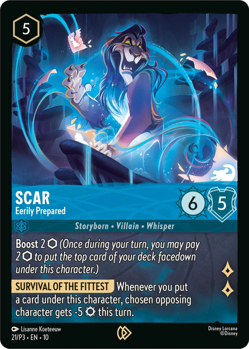 Scar - Eerily Prepared (21) [Promo Cards] - for just $0.50! 