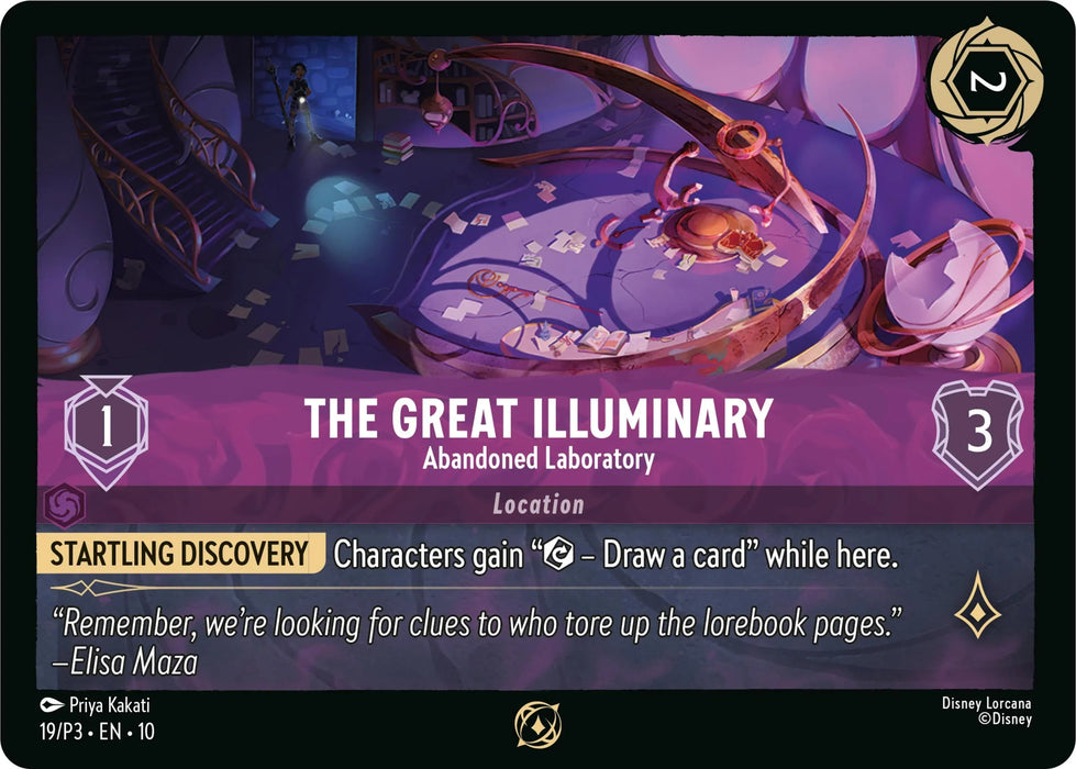 The Great Illuminary - Abandoned Laboratory (19) [Promo Cards] - for just $0.15! 