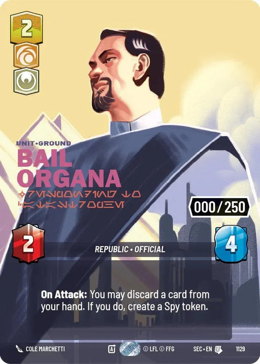 Bail Organa - Responding to Catastrophe (Serialized) (1129) (1129) [Secrets of Power] - for just $118.80! 