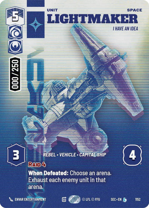 Lightmaker - I Have An Idea (Serialized) (1152) (1152) [Secrets of Power] - for just $54.50! 
