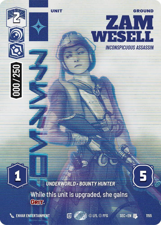 Zam Wesell - Inconspicuous Assassin (Serialized) (1155) (1155) [Secrets of Power] - for just $36! 