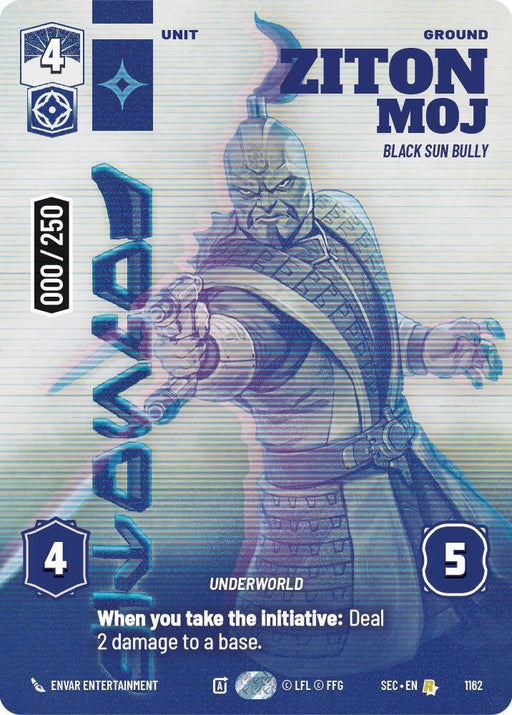 Ziton Moj - Black Sun Bully (Serialized) (1162) (1162) [Secrets of Power] - for just $51.50! 