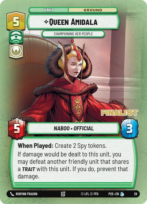 Queen Amidala - Championing Her People (Champion) (30) (30) [Organized Play Promos] - for just $10.15! 