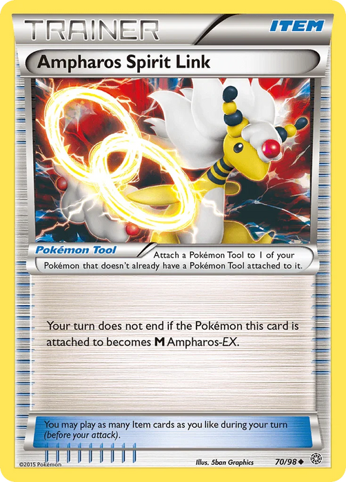 Ampharos Spirit Link (70/98) [XY: Ancient Origins] - for just $0.10! 