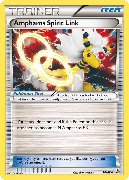 Ampharos Spirit Link (70/98) [XY: Ancient Origins] - for just $0.10! 