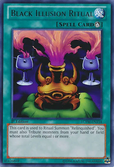 Black Illusion Ritual [LCYW-EN114] Rare - for just $0.20! 