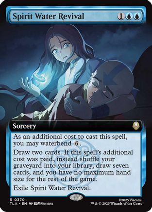 Spirit Water Revival (Extended Art) (TLA-370) - Avatar: The Last Airbender Foil - for just $0.40! 