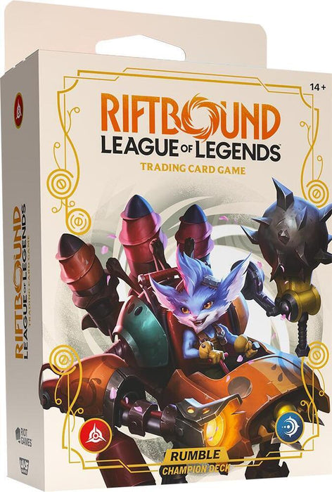 Riftbound Spiritforged (SPF) - Champion Deck (Rumble) - for just $30! 