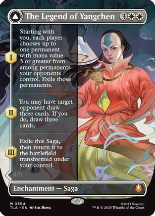 The Legend of Yangchen (Borderless) (TLA-354) - Avatar: The Last Airbender - for just $1.84! 