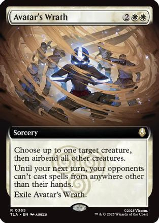 Avatar's Wrath (Extended Art) (TLA-365) - Avatar: The Last Airbender - for just $1.90! 