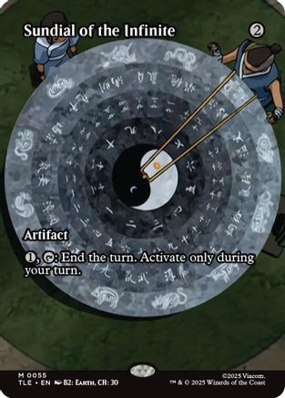 Sundial of the Infinite (Borderless) (TLE-055) - Avatar: The Last Airbender: Eternal-Legal - for just $3.08! 