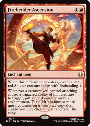 Firebender Ascension (TLA-137) - Avatar: The Last Airbender Foil - for just $0.43! 