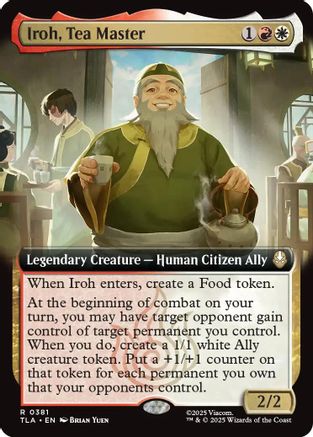 Iroh, Tea Master (Extended Art) (TLA-381) - Avatar: The Last Airbender - for just $0.26! 