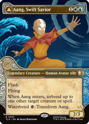 Aang, Swift Savior (Showcase) (TLA-347) - Avatar: The Last Airbender - for just $1.71! 