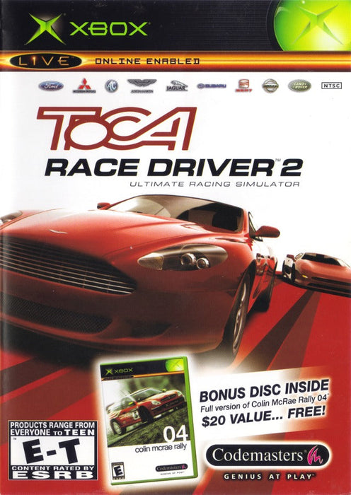 TOCA Race Driver 2/Colin McRae Rally 04 Bundle (Xbox) - for just $0! 