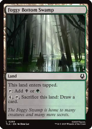 Foggy Bottom Swamp (TLA-269) - Avatar: The Last Airbender Foil - for just $0.06! 