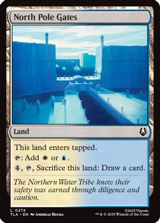 North Pole Gates (TLA-274) - Avatar: The Last Airbender Foil - for just $0.06! 