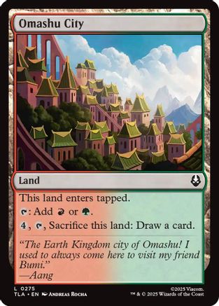 Omashu City (TLA-275) - Avatar: The Last Airbender Foil - for just $0.10! 