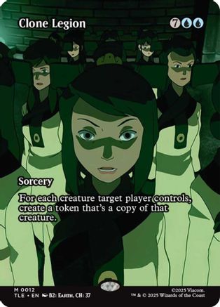 Clone Legion (Borderless) (TLE-012) - Avatar: The Last Airbender: Eternal-Legal Foil - for just $0.66! 