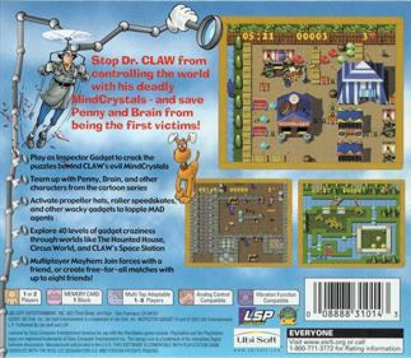 Inspector Gadget – PlayStation 1 (PS1) - for just $0! 