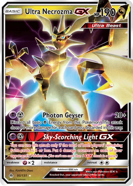 Ultra Necrozma GX (95/131) [Sun & Moon: Forbidden Light] - for just $2.55! 