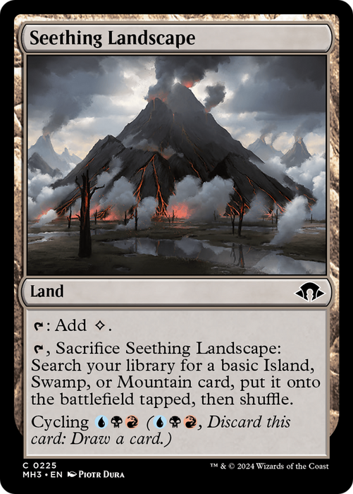 Seething Landscape (MH3-225) - Modern Horizons 3 - for just $0.08! 