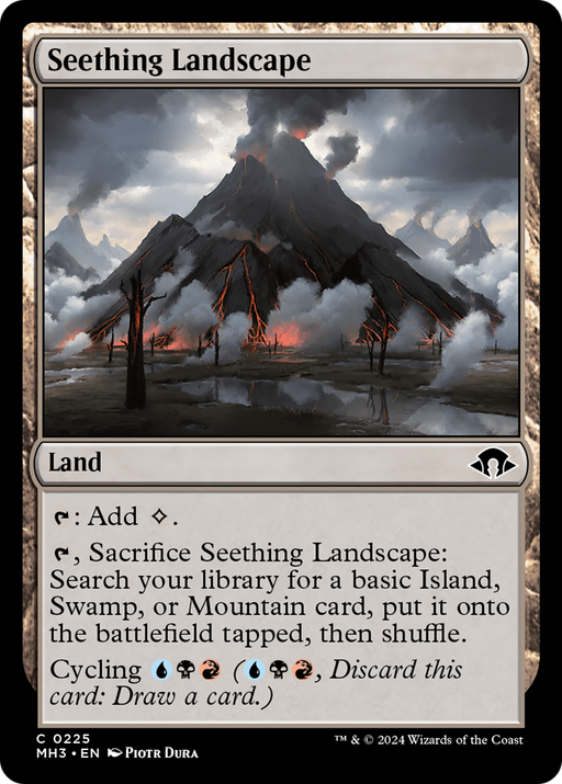 Seething Landscape (MH3-225) - Modern Horizons 3 - for just $0.08! 