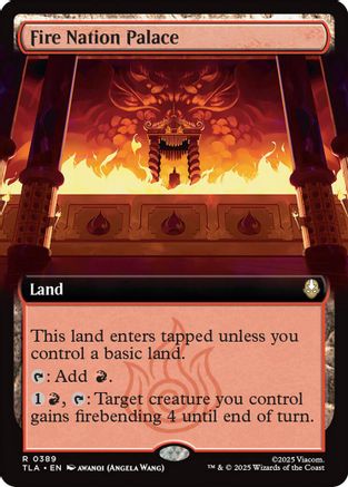 Fire Nation Palace (Extended Art) (TLA-389) - Avatar: The Last Airbender Foil - for just $1.09! 