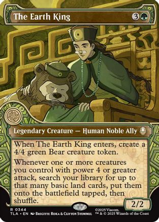 The Earth King (Showcase) (TLA-344) - Avatar: The Last Airbender Foil - for just $0.72! 