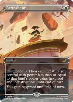Earthshape (Borderless) (TLE-067) - Avatar: The Last Airbender: Eternal-Legal - for just $2.76! 