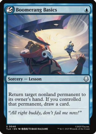Boomerang Basics (TLA-046) - Avatar: The Last Airbender Foil - for just $0.58! 