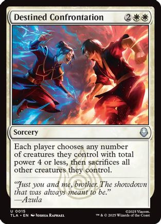 Destined Confrontation (TLA-015) - Avatar: The Last Airbender - for just $0.07! 