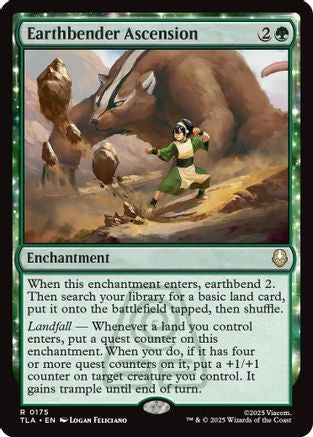 Earthbender Ascension (TLA-175) - Avatar: The Last Airbender Foil - for just $1.08! 