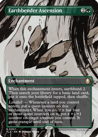 Earthbender Ascension (Borderless) (TLA-307) - Avatar: The Last Airbender Foil - for just $1.52! 