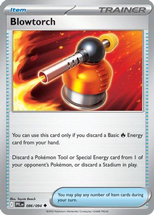 Blowtorch 086/094 - ME02 Phantasmal Flames Reverse Holofoil - for just $0.08! 