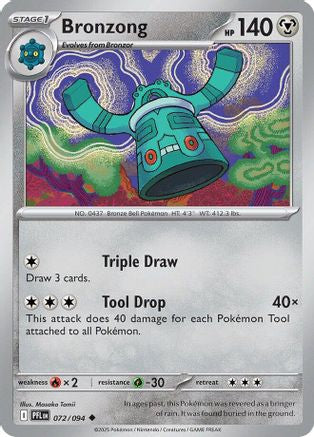 Bronzong 072 - ME02 Phantasmal Flames - for just $0.04! 