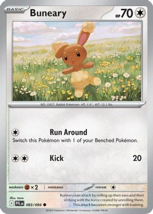 Buneary 083 - ME02 Phantasmal Flames Reverse Holofoil - for just $0.10! 