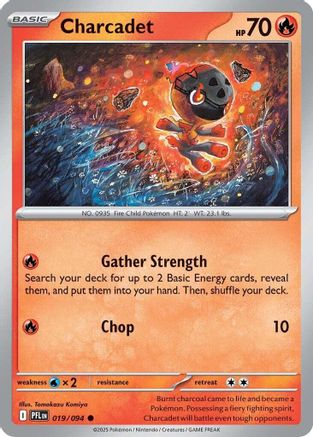 Charcadet 019 - ME02 Phantasmal Flames Reverse Holofoil - for just $0.13! 