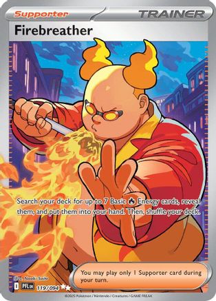 Firebreather 119/094 - ME02 Phantasmal Flames Holofoil - for just $1.10! 