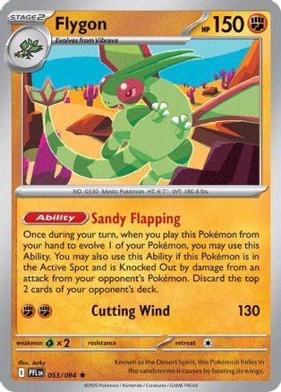 Flygon 053/094 - ME02 Phantasmal Flames Reverse Holofoil - for just $0.05! 
