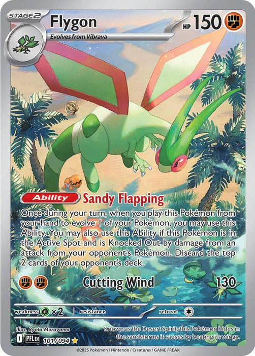 Flygon (101/094) [Mega Evolution: Phantasmal Flames] - for just $1.85! 