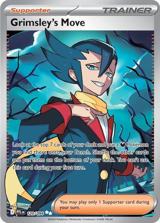 Grimsley's Move (120/094) [Mega Evolution: Phantasmal Flames] - for just $0.55! 
