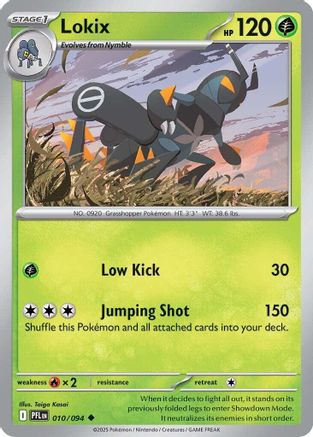 Lokix 010 - ME02 Phantasmal Flames Reverse Holofoil - for just $0.06! 